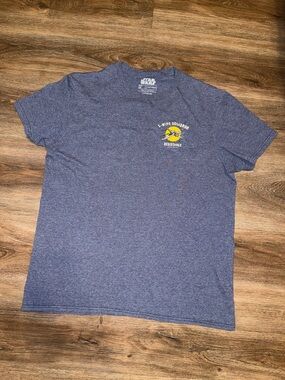 Star Wars Men’s Heather Blue Tee, X‑Wing Squadron